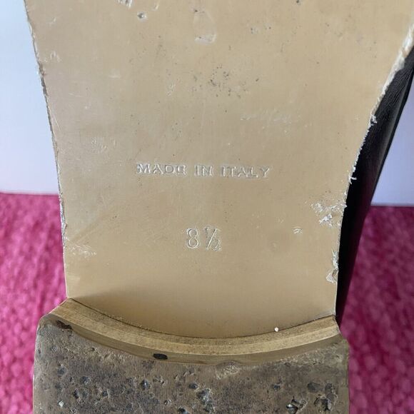 Everlane The Modern Loafer Pointed Toe Black Leather Size 8.5 - Picture 9 of 10